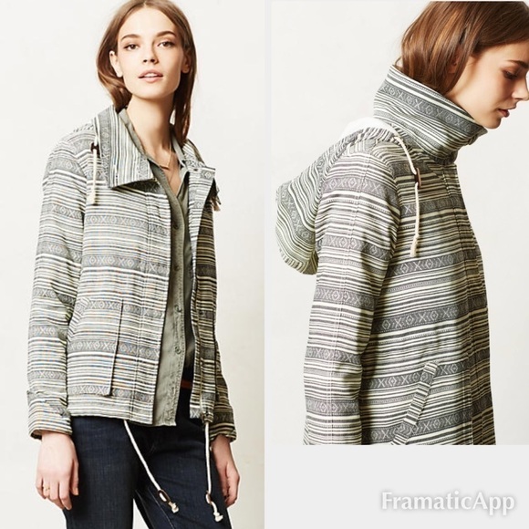 Anthropologie Anorak capulet jacket - Picture 1 of 8